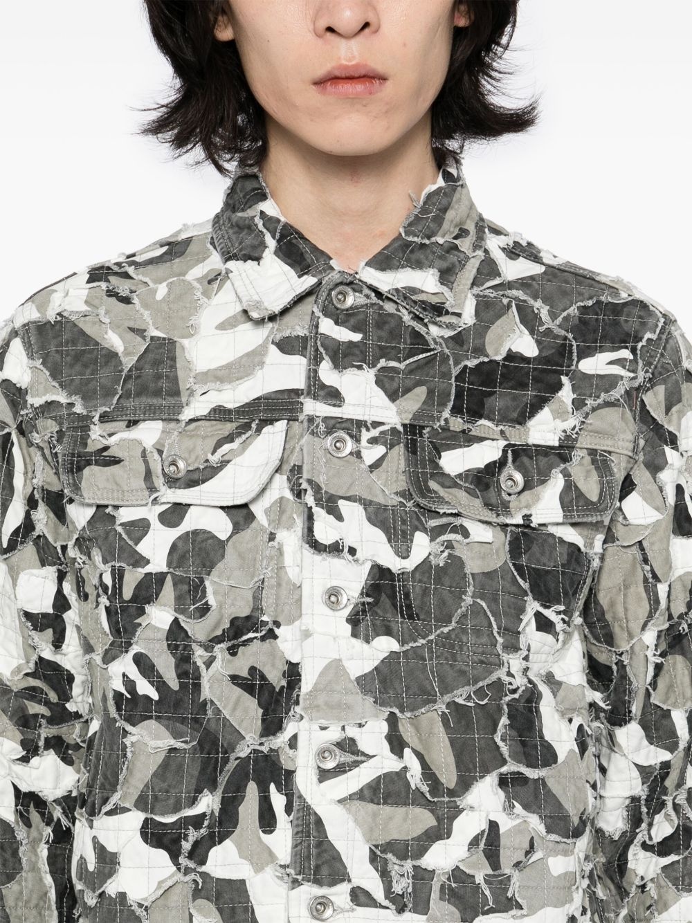 camo trucker jacket - 5