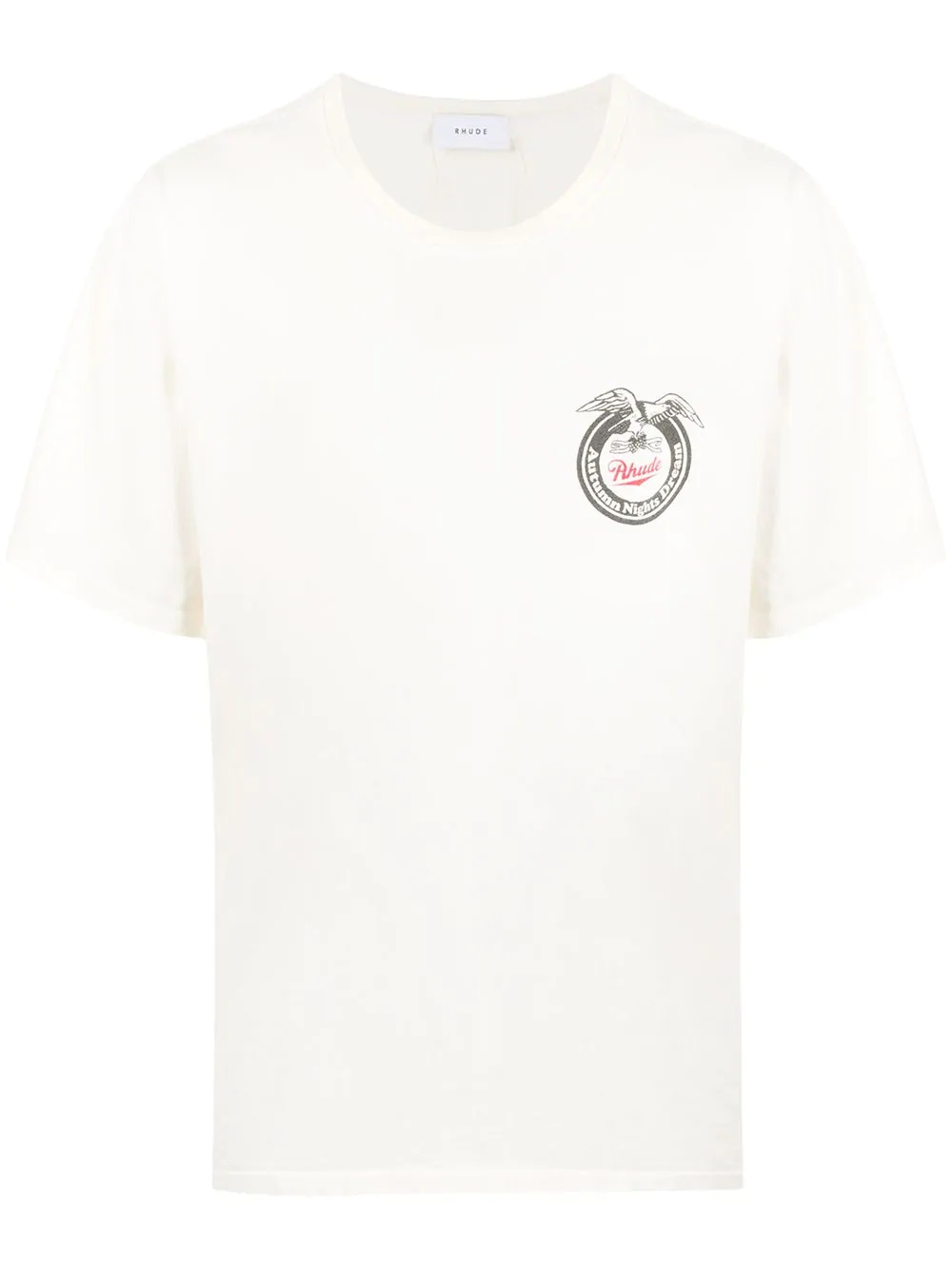 logo patch T-shirt - 1