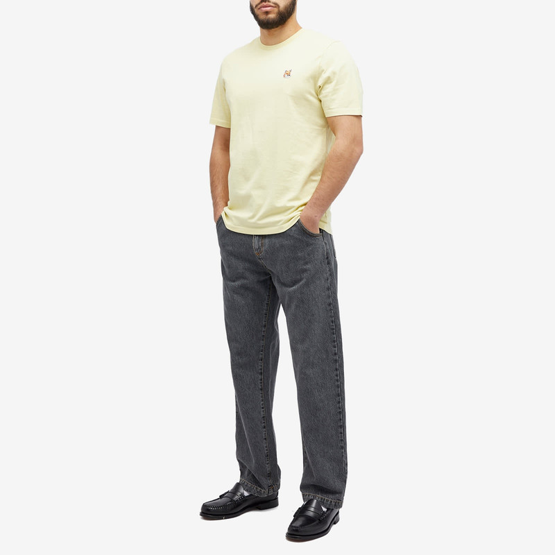 Maison Kitsuné Maison Kitsuné Fox Head Patch Regular T-Shirt outlook
