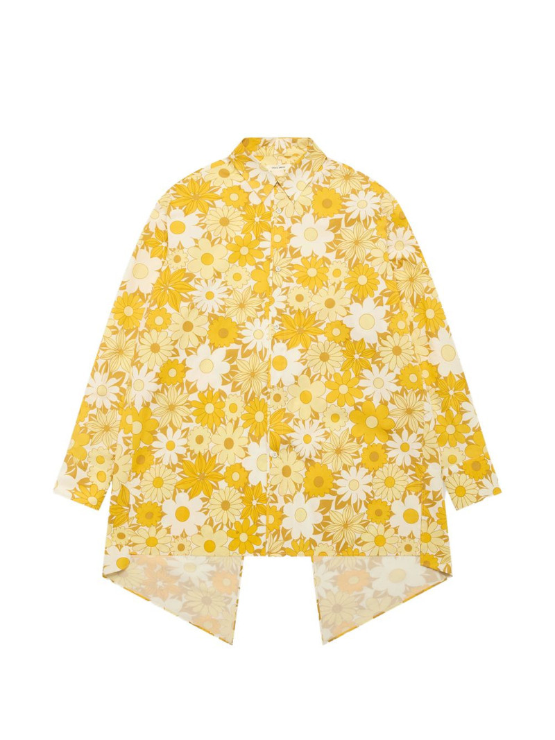 floral-print shirt 1