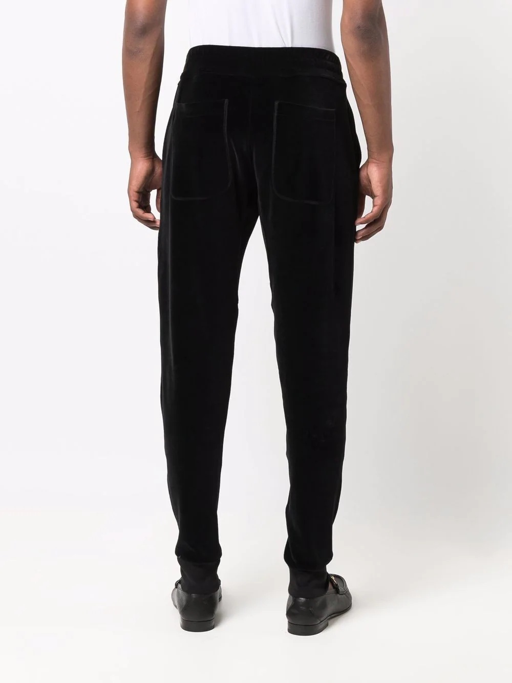 velour track pants - 4