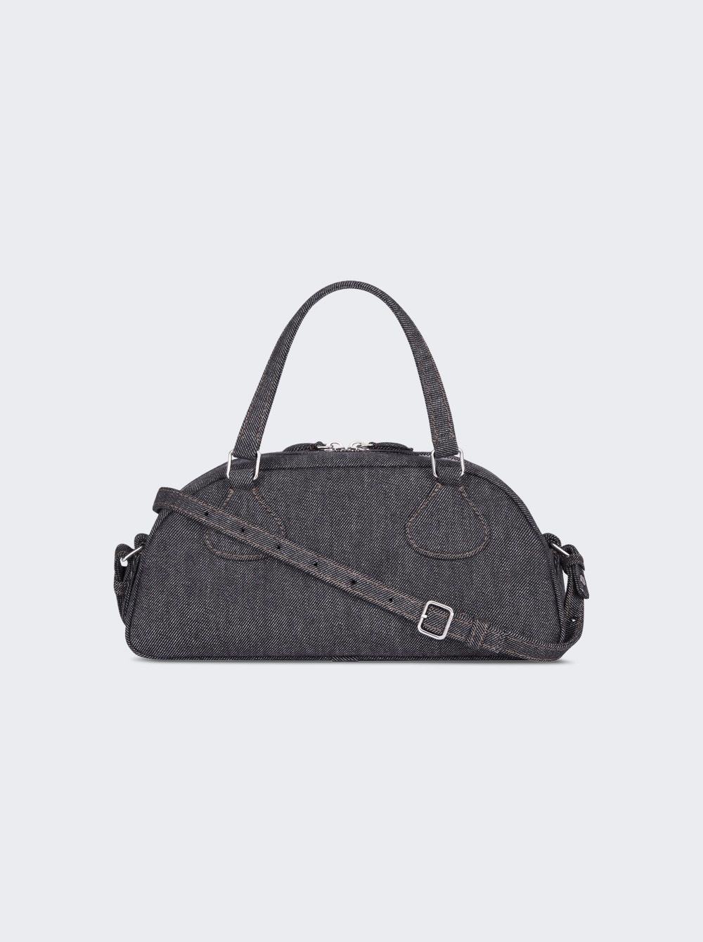 Friday Denim Bowling Bag Dark Heather Grey - 5