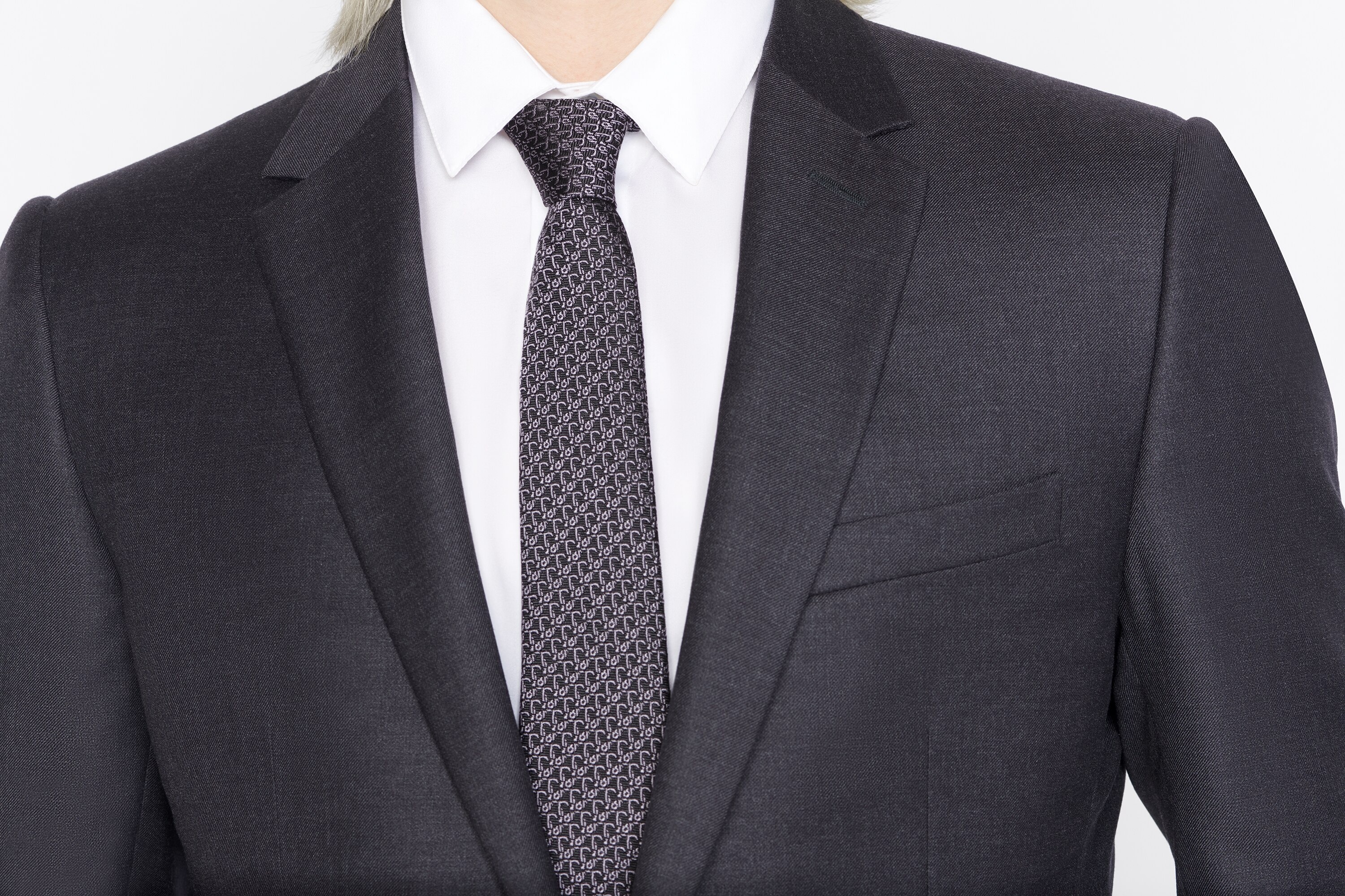 Dior Oblique Archives Tie - 3