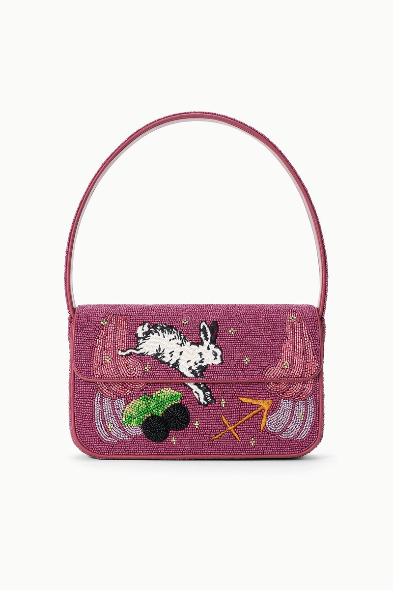 STAUD TOMMY ZODIAC BEADED BAG SAGITTARIUS 1