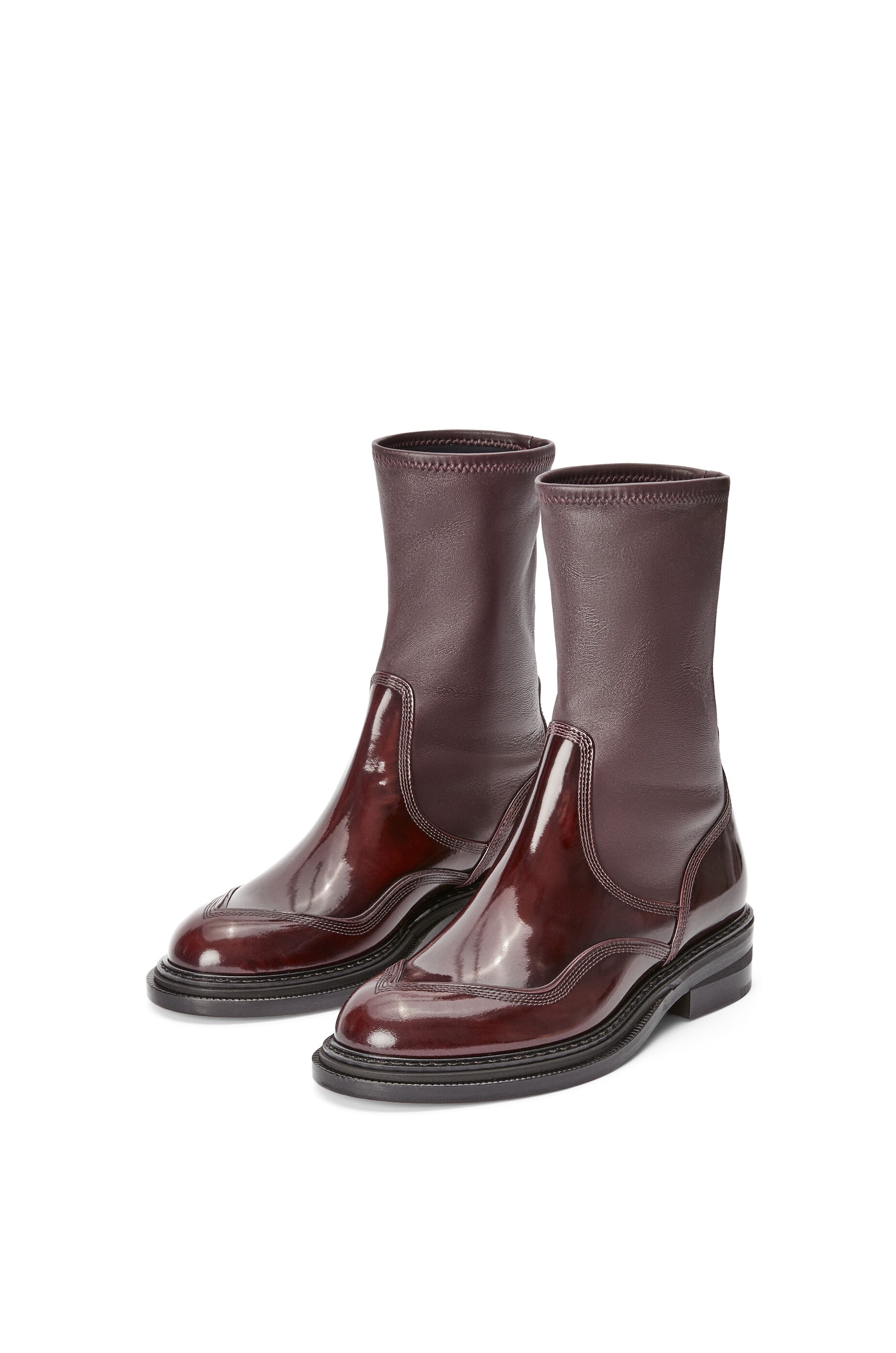 Stretch boot in calfskin - 2