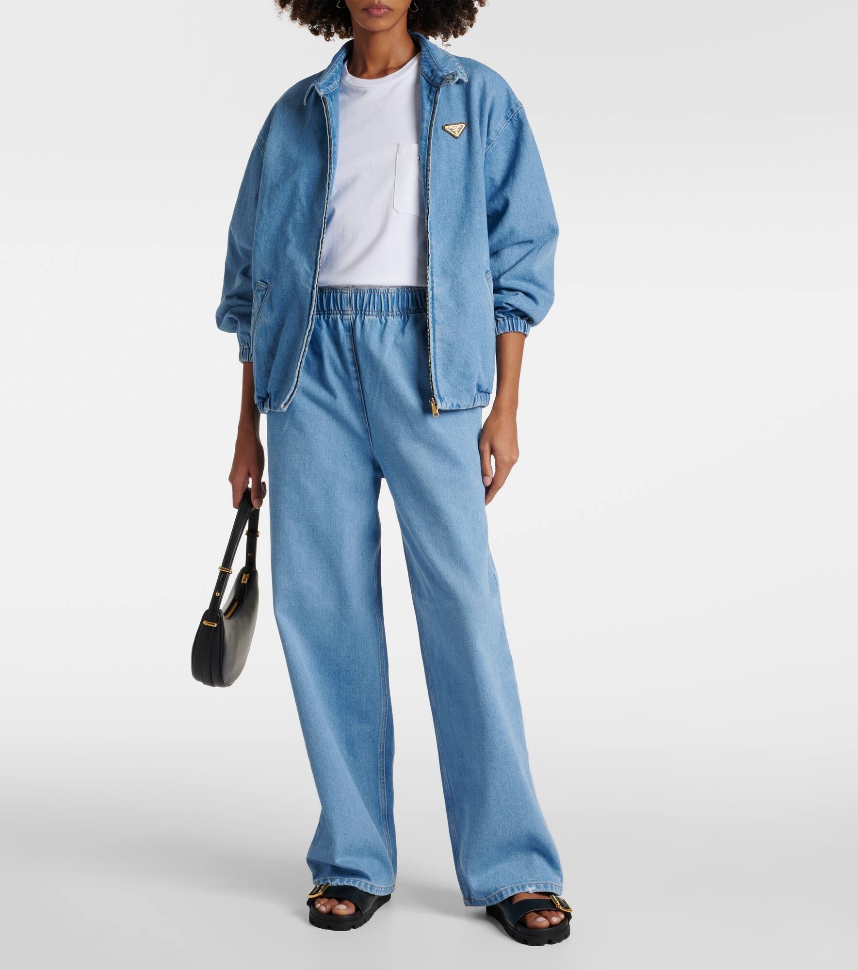 Logo wide-leg jeans - 2