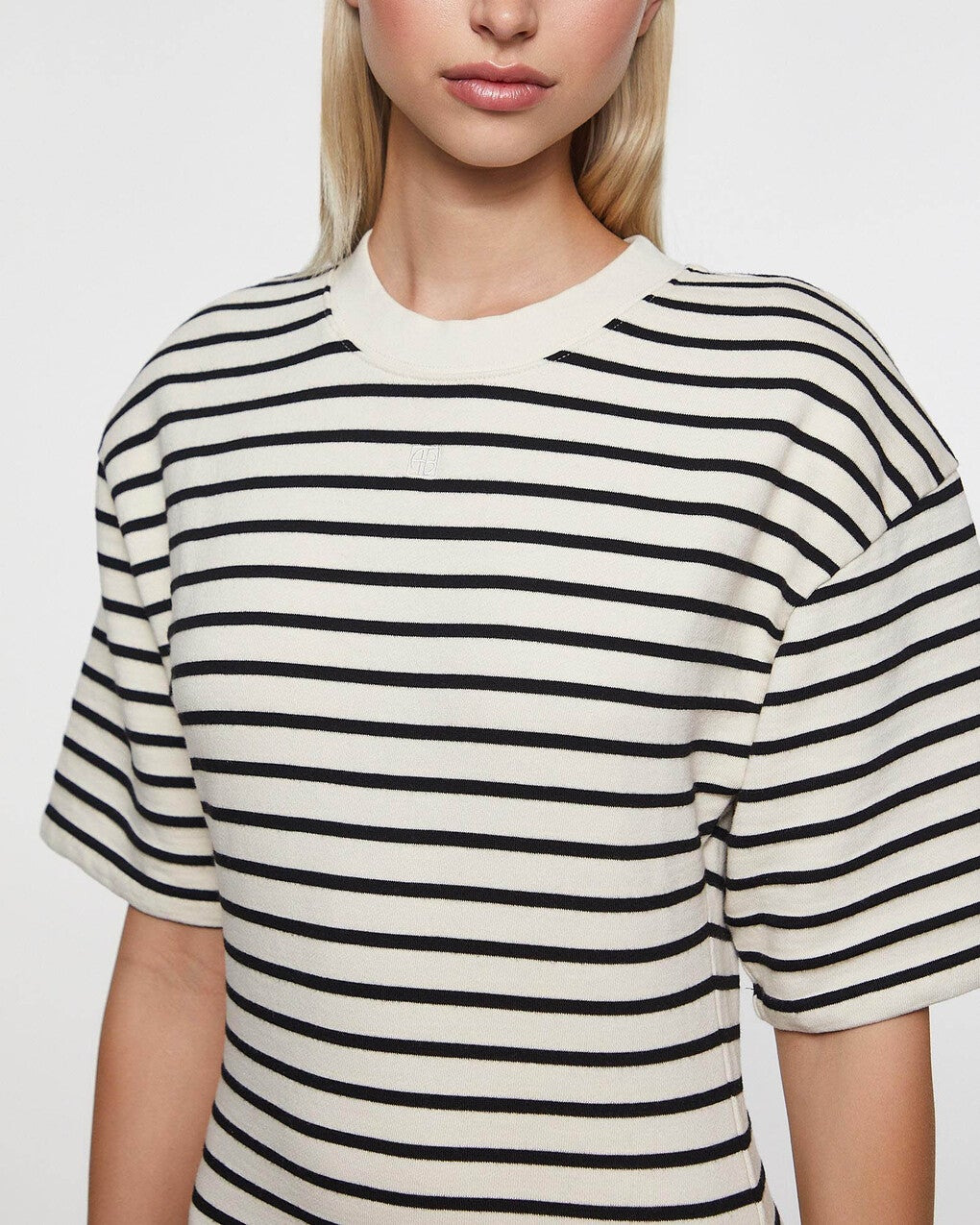 Dress Mona Vit/svart - 5