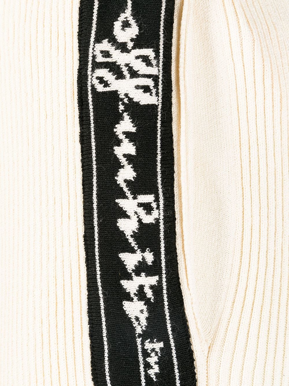 rib-knit trousers - 7