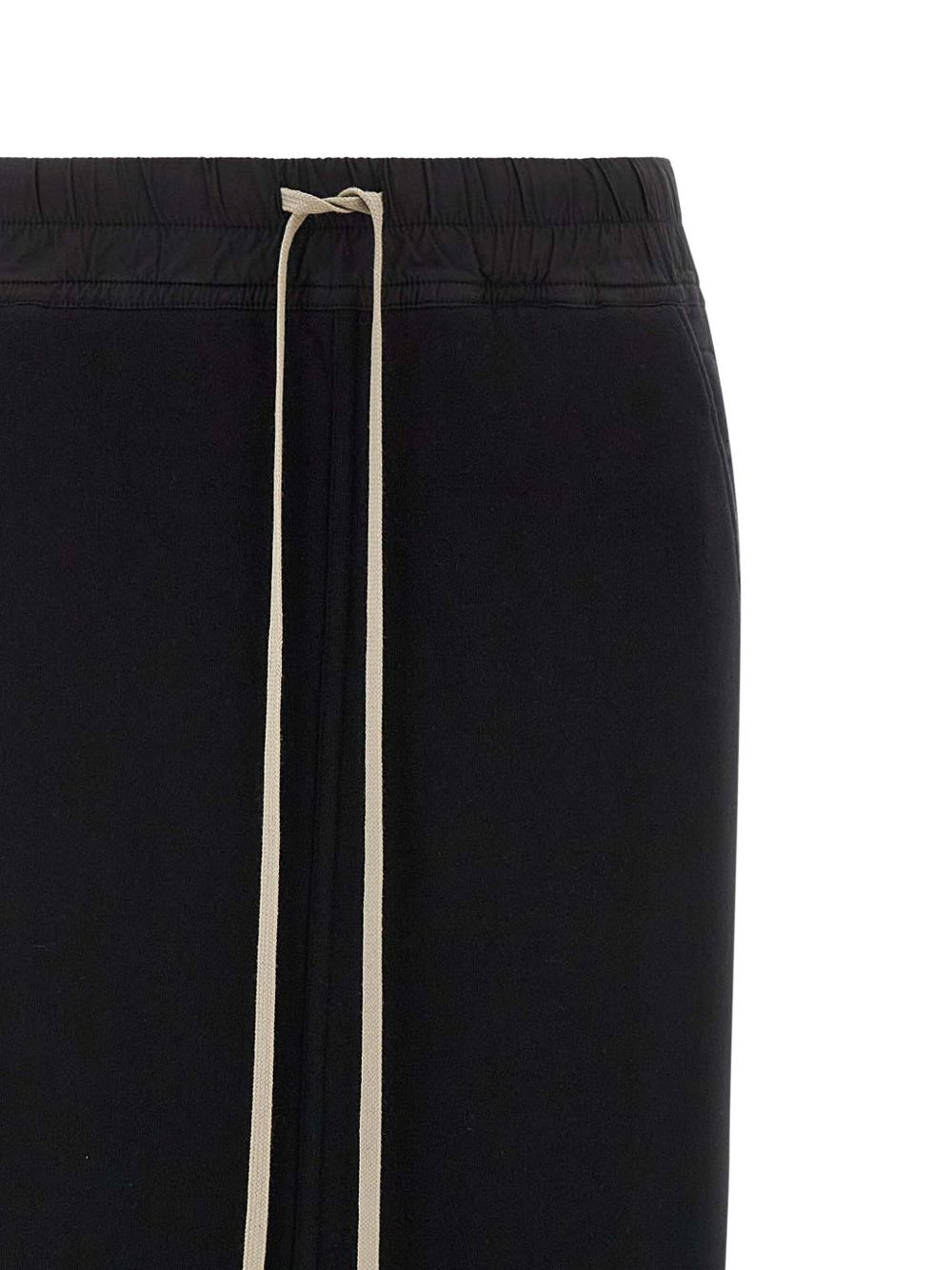 drawstring front-split maxi skirt - 3