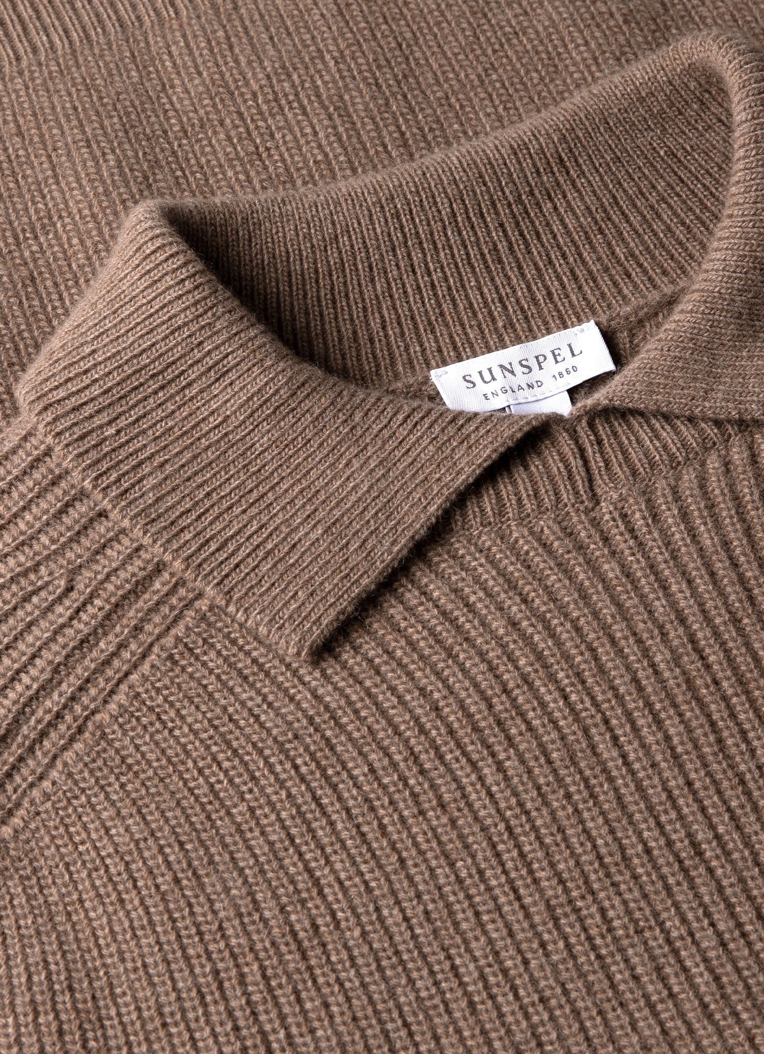 Ribber Polo Neck Jumper - 4