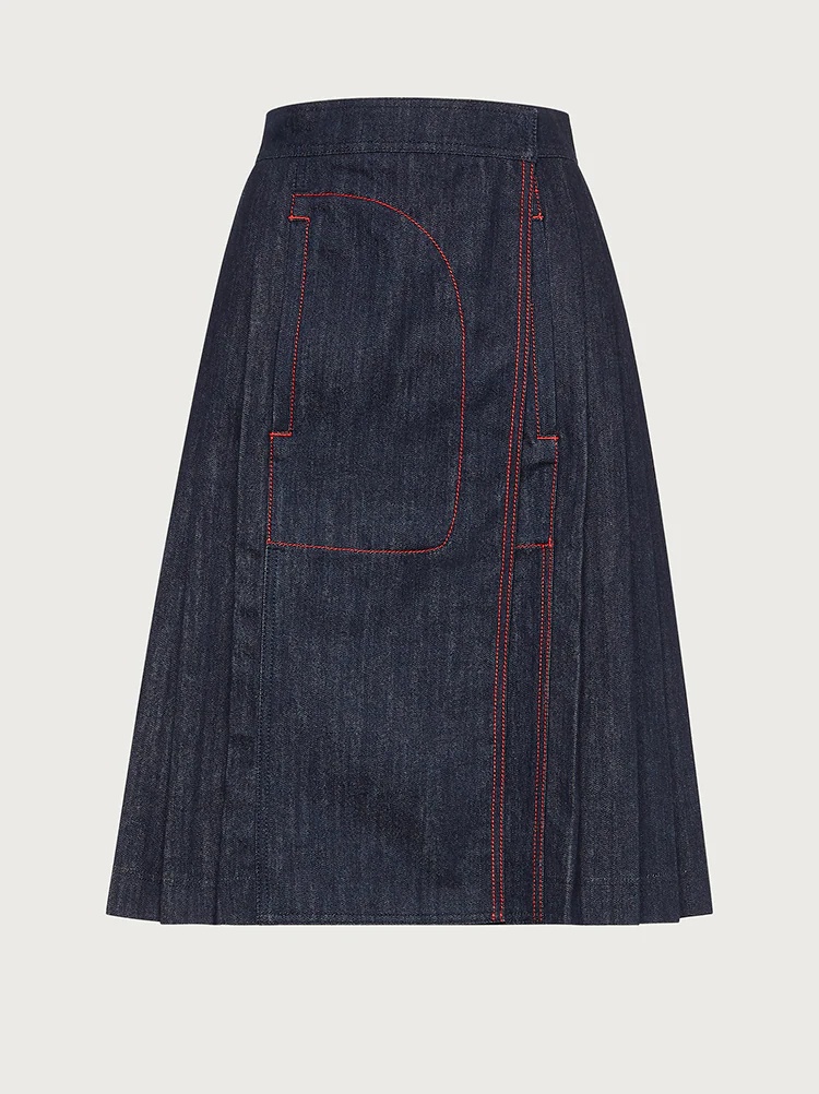 DENIM SKIRT - 1