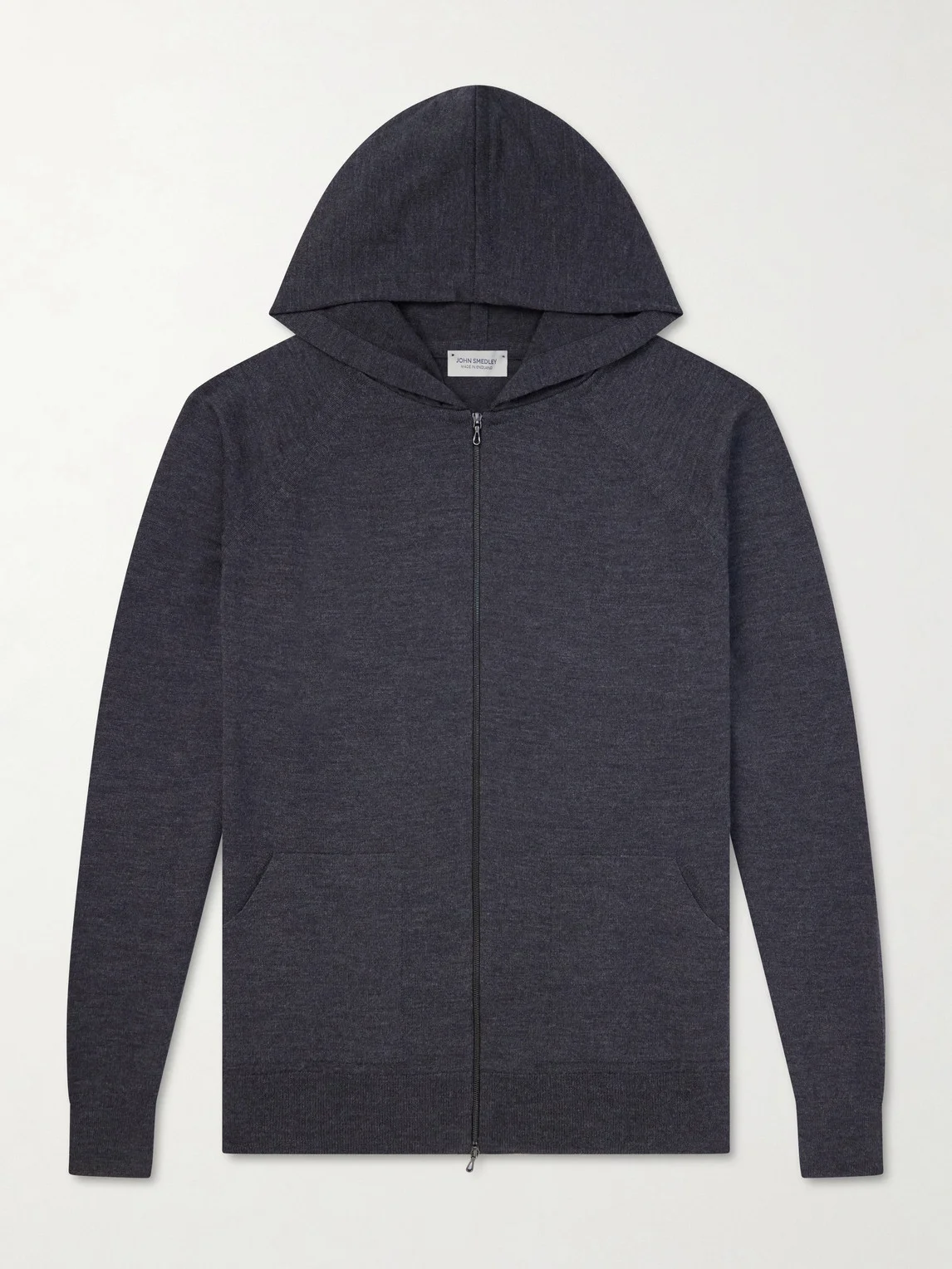 Carty Merino Wool Zip-Up Hoodie - 1