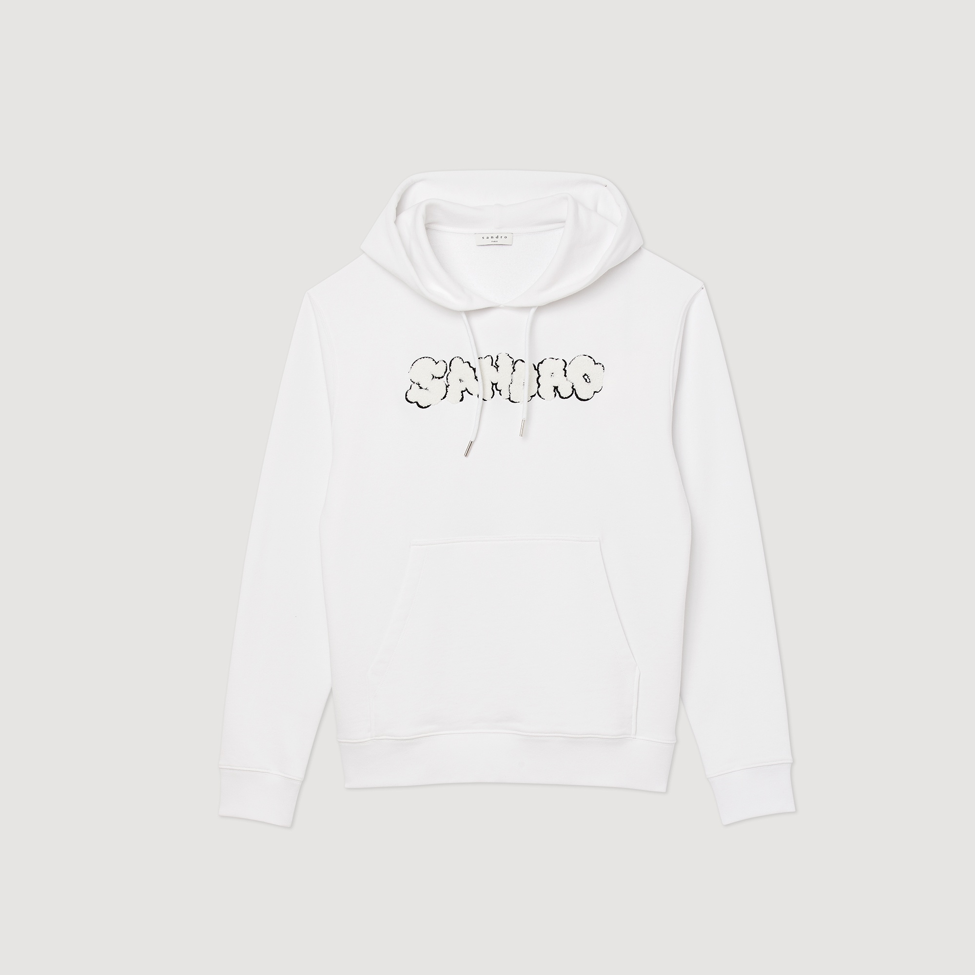 Embroidered Sandro hoodie - 1