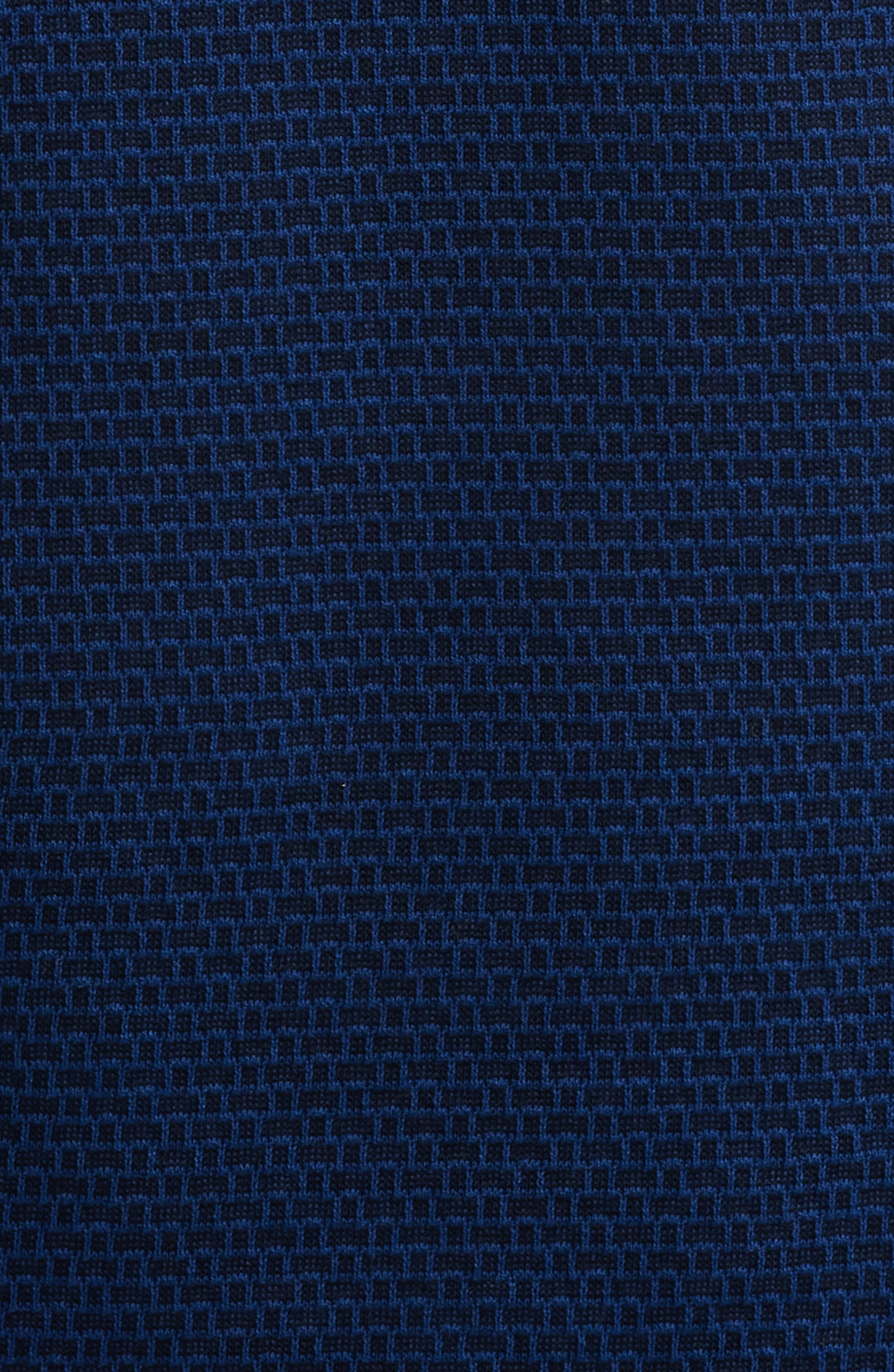 BOSS Parlay Texture Polo in Dark Blue at Nordstrom - 6