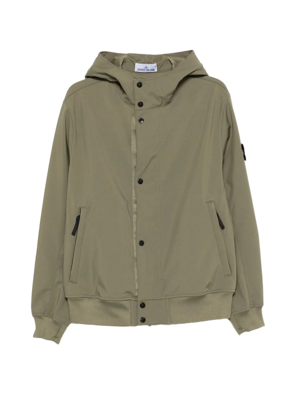 Light Soft Shell-R E. Dye hooded jacket - 1