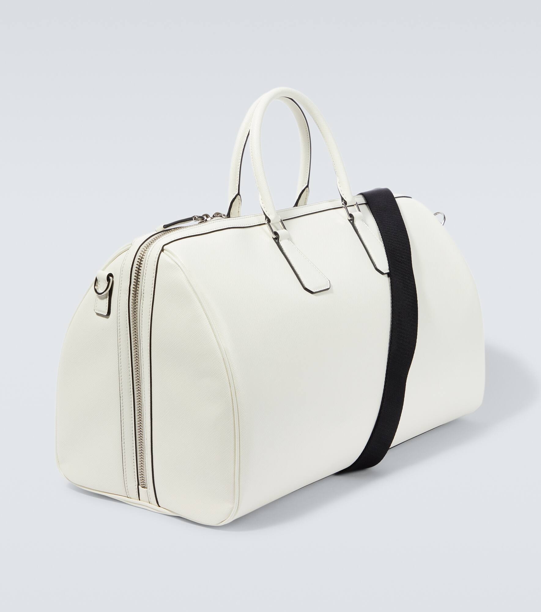 Leather duffel bag - 5