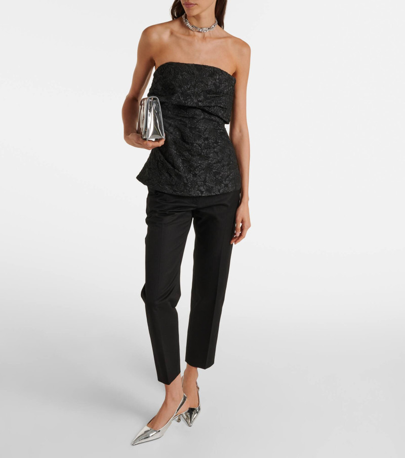 SIMKHAI Gael jacquard top outlook