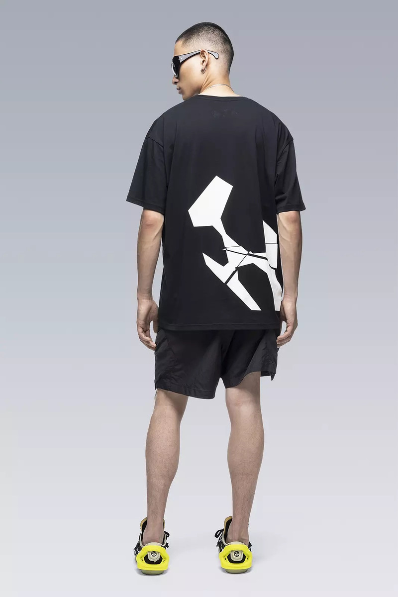 S24-PR-C Pima Cotton Short Sleeve T-shirt Black - 1