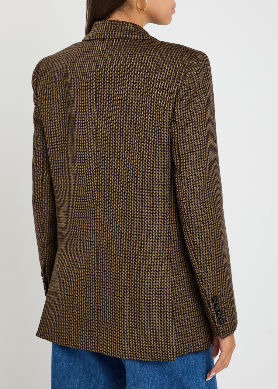 Blaze Milano Everynight Houndstooth Wool Blazer - 3