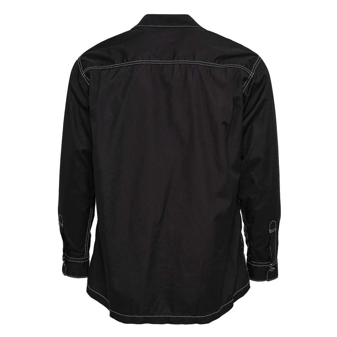 Cotton Broad Garment Washed Shirt - 2