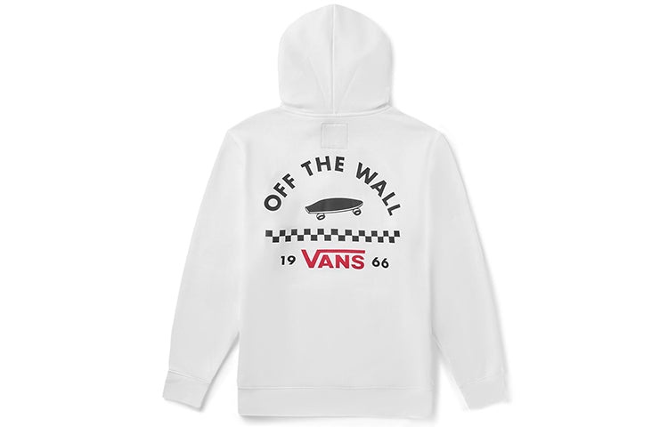 Vans Skateboard Graphic Logo Hoodie 'White' VN0A4BP8WHT - 2