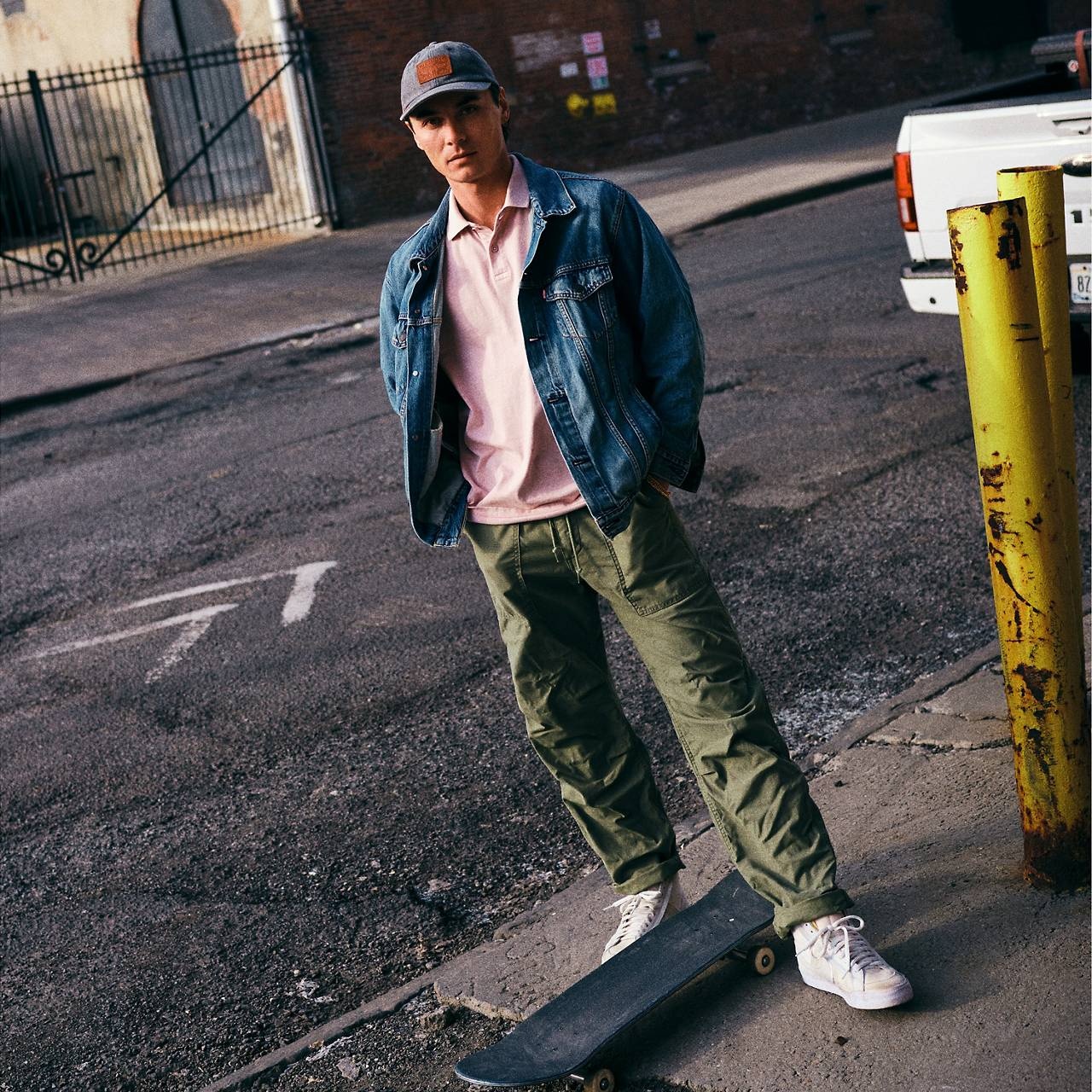 LOOSE STRAIGHT SURPLUS MEN'S PANTS - 8