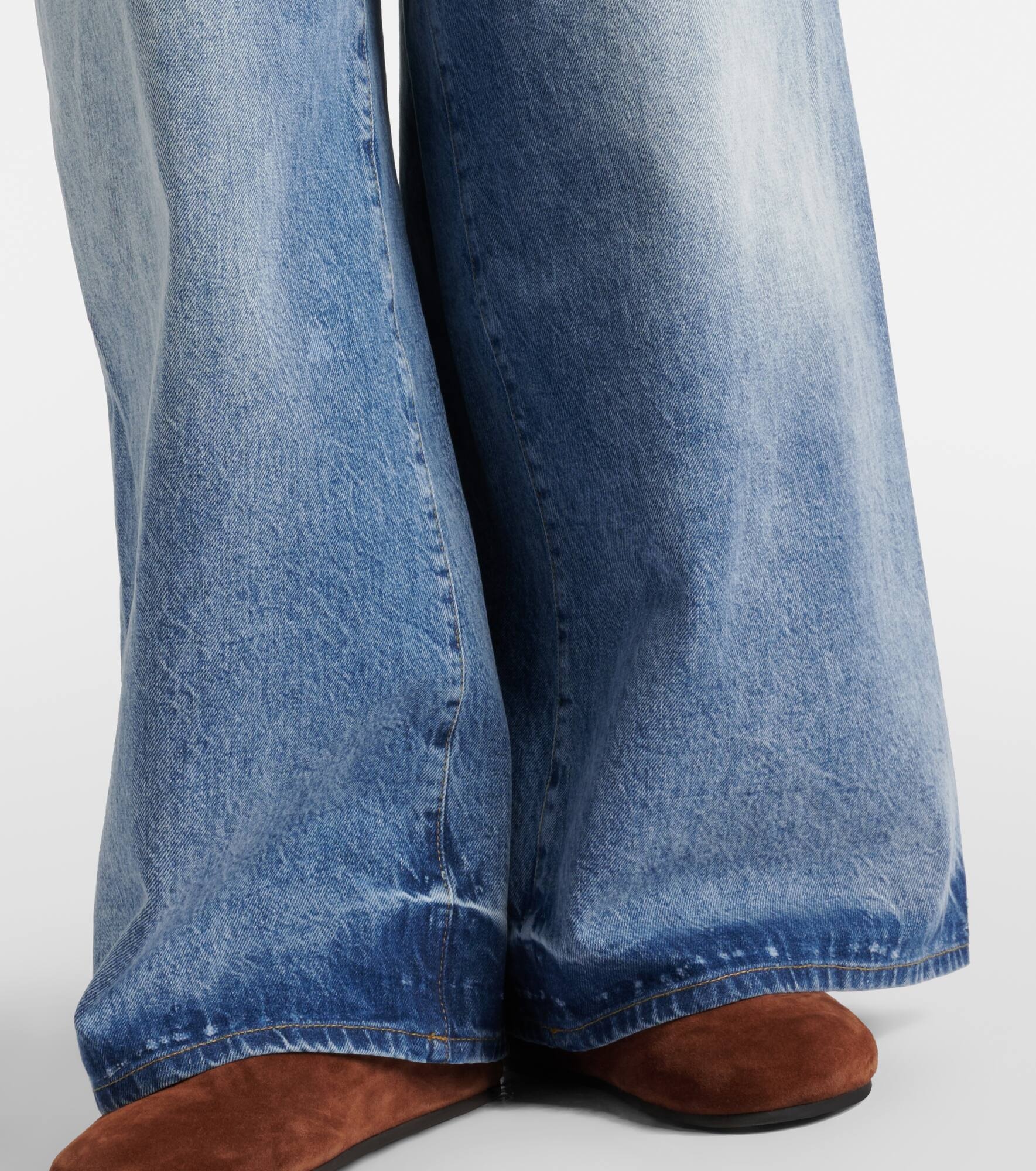 Sunny Crochet wide-leg jeans - 5
