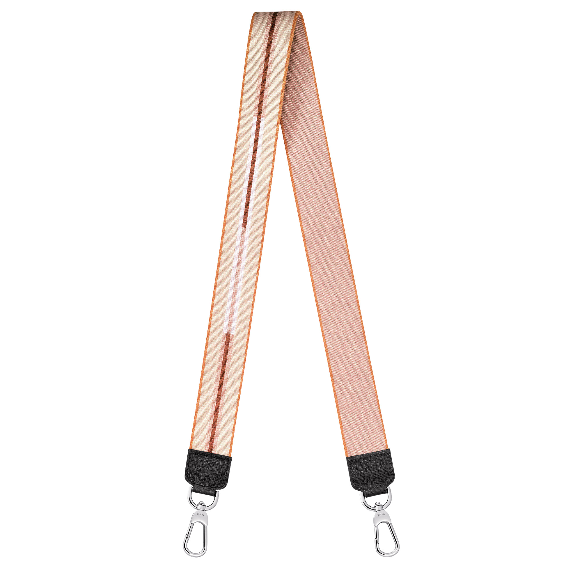 Longchamp Rayures Shoulder strap Nude - Canvas - 1