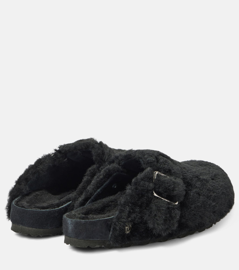 BIRKENSTOCK Boston shearling clogs outlook