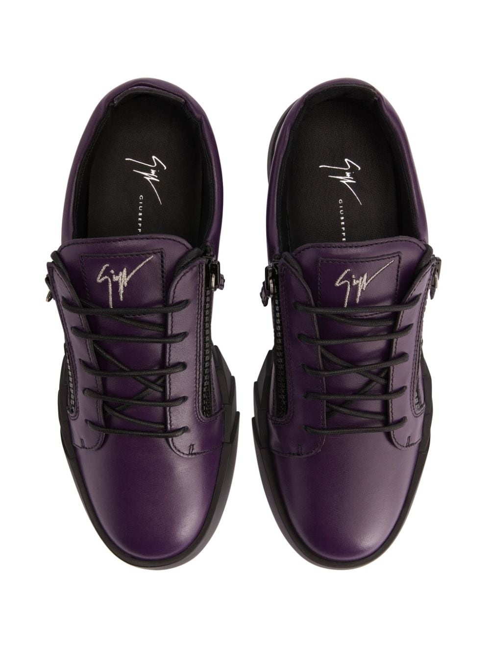 Frankie low-top leather sneakers - 4