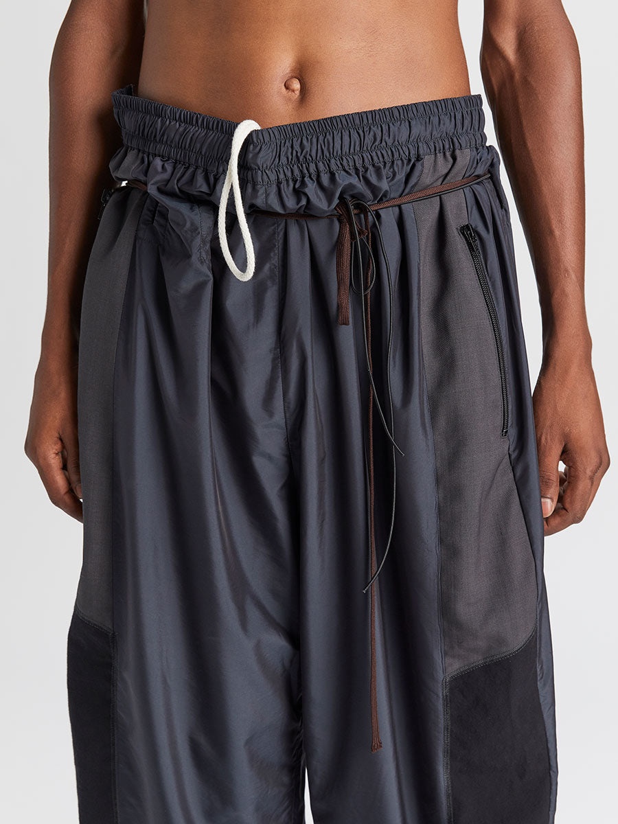Provincia Gabber Trackpants Off Black - 4