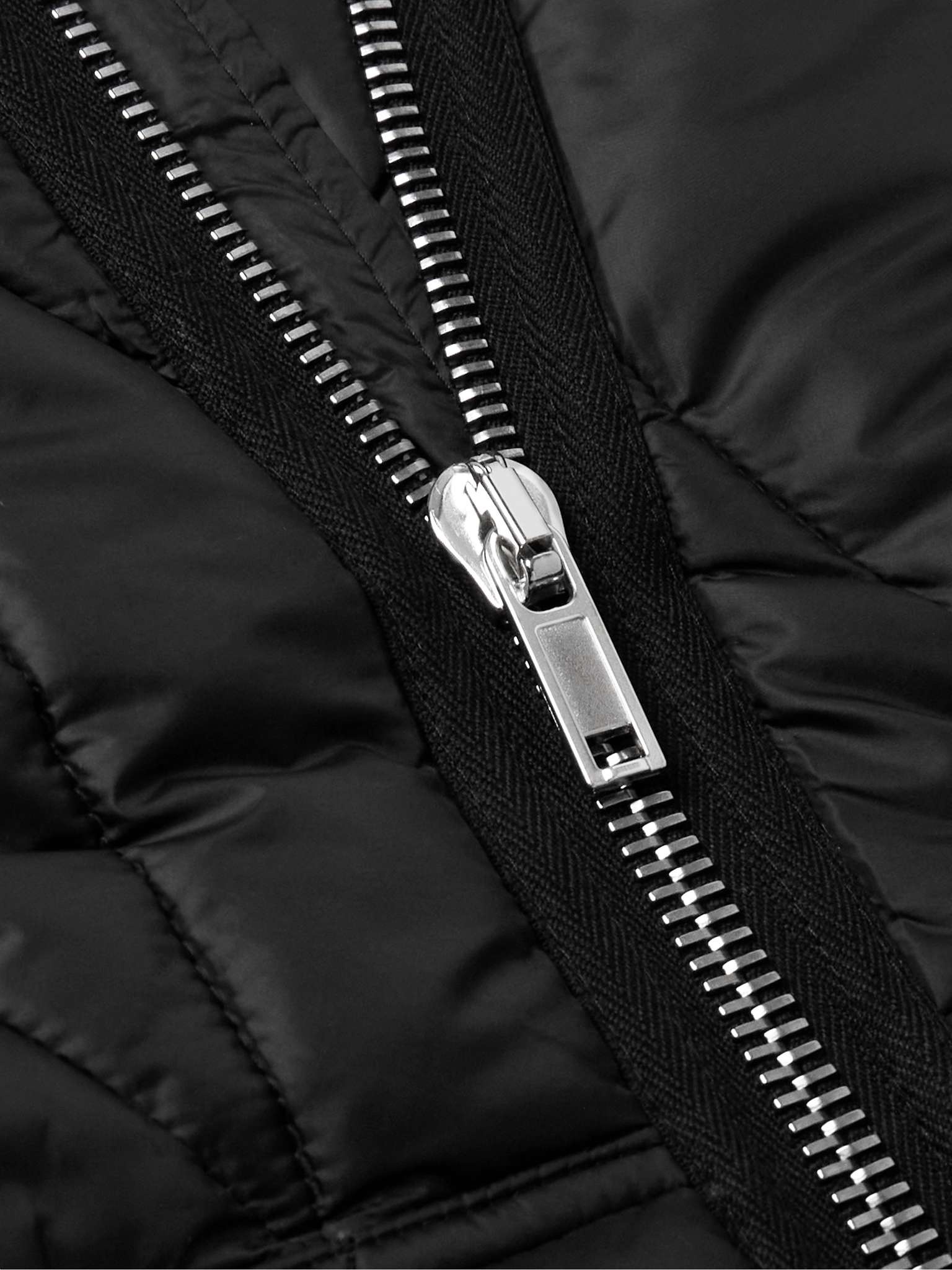 Quilted Padded Shell Hooded Jacket - 5