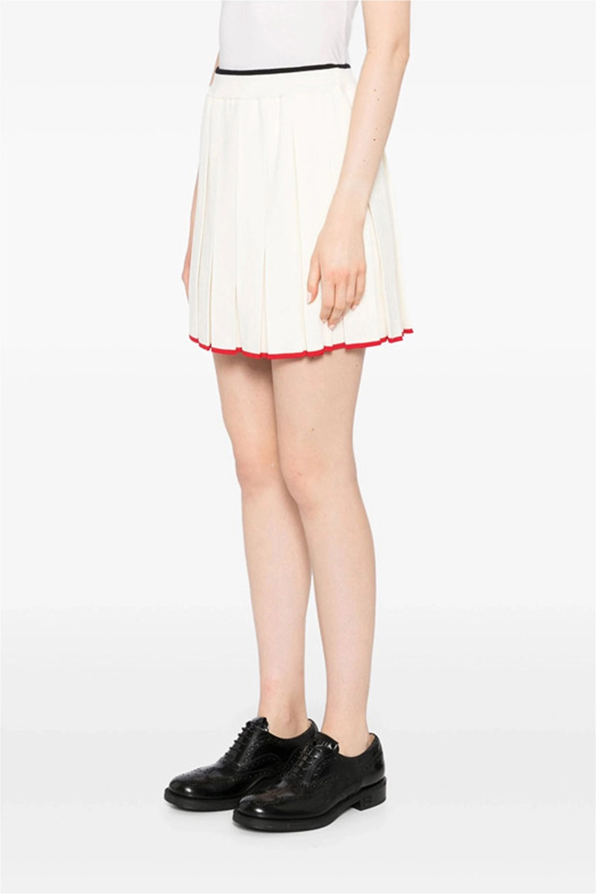 Knitted pleated skirt - 2