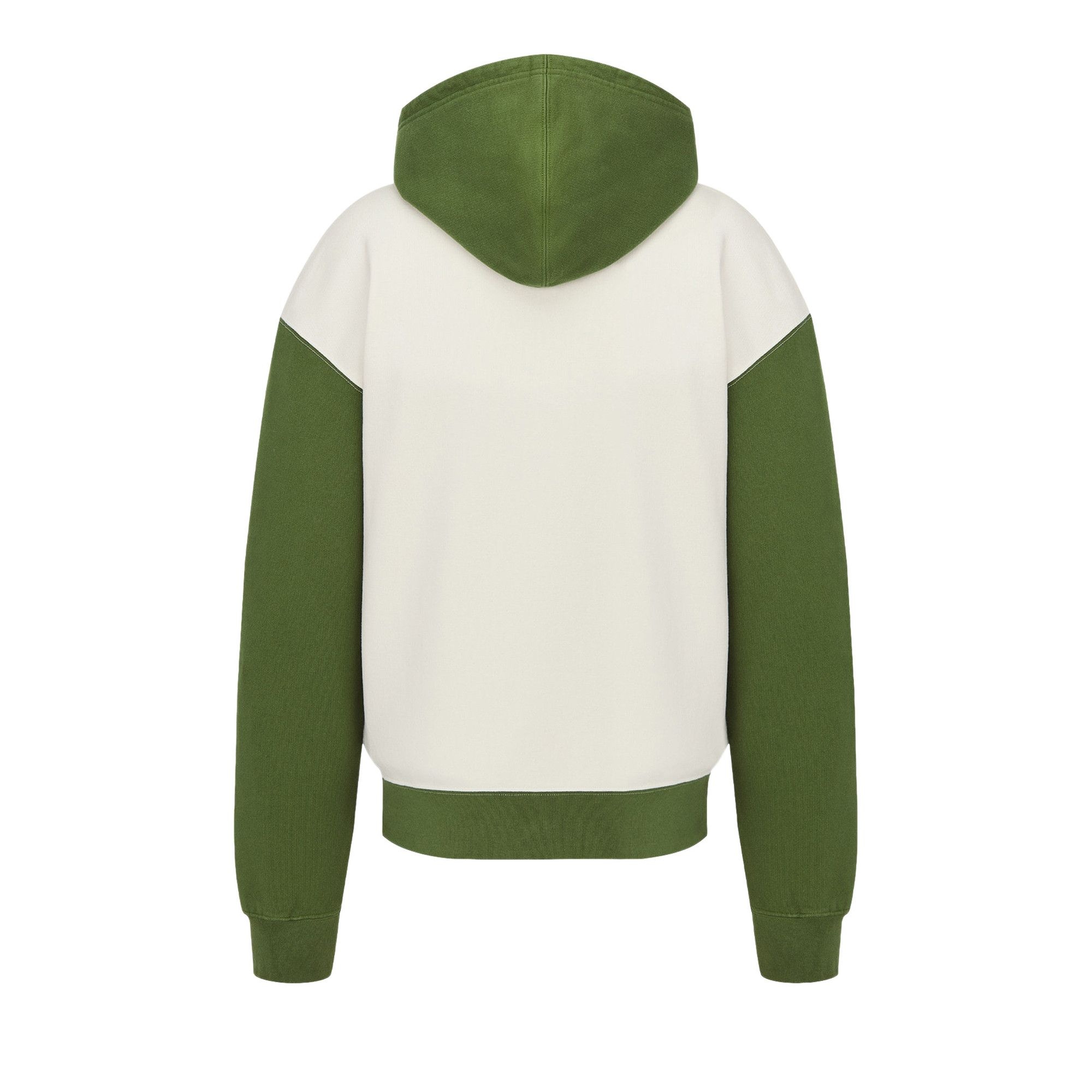 Dior x Denim Tears Oversized Hooded Sweatshirt 'White/Green' - 2