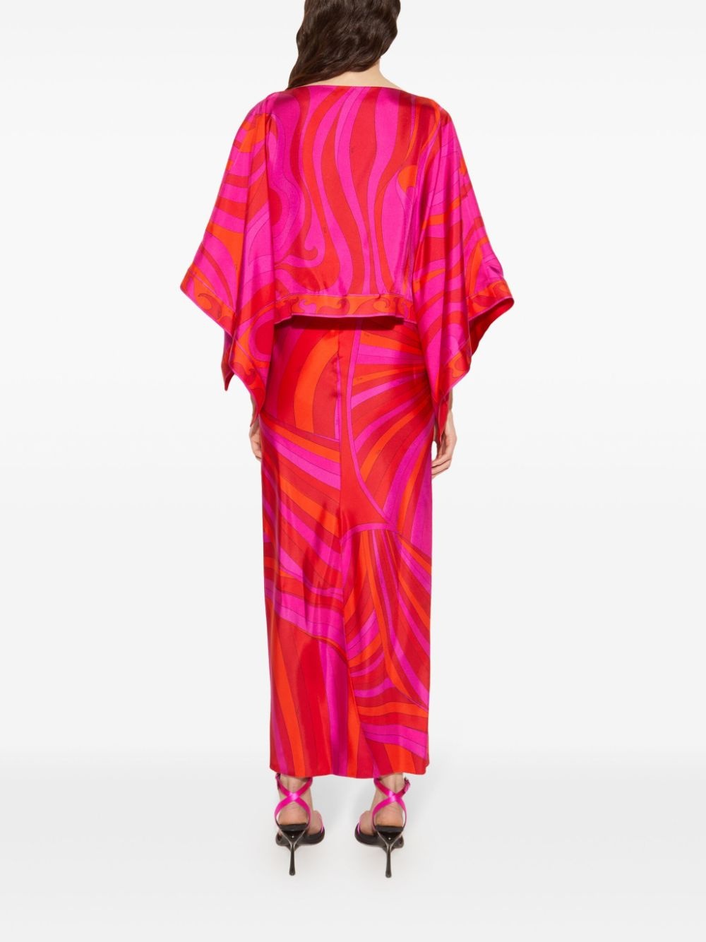 printed maxi dress - 4