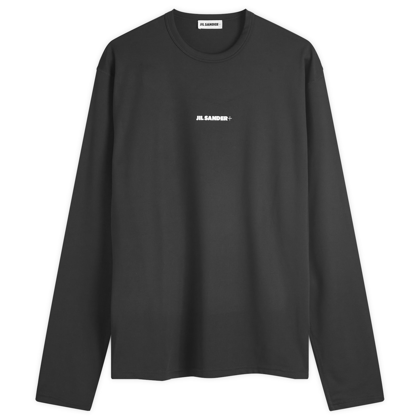 送料関税込_Jil Sander Plus Long Sleeve Logo Active T-Shirt Jil Sander Jil Sander Plus Long Sleeve Logo Active T-Shirt