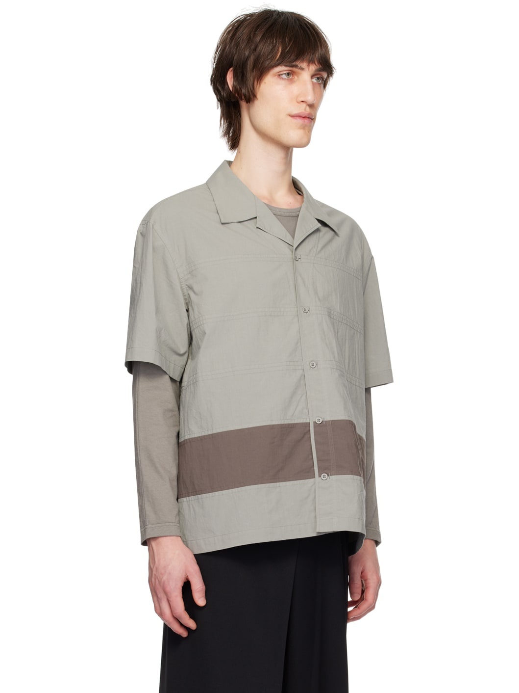 Gray Barrel Shirt - 2