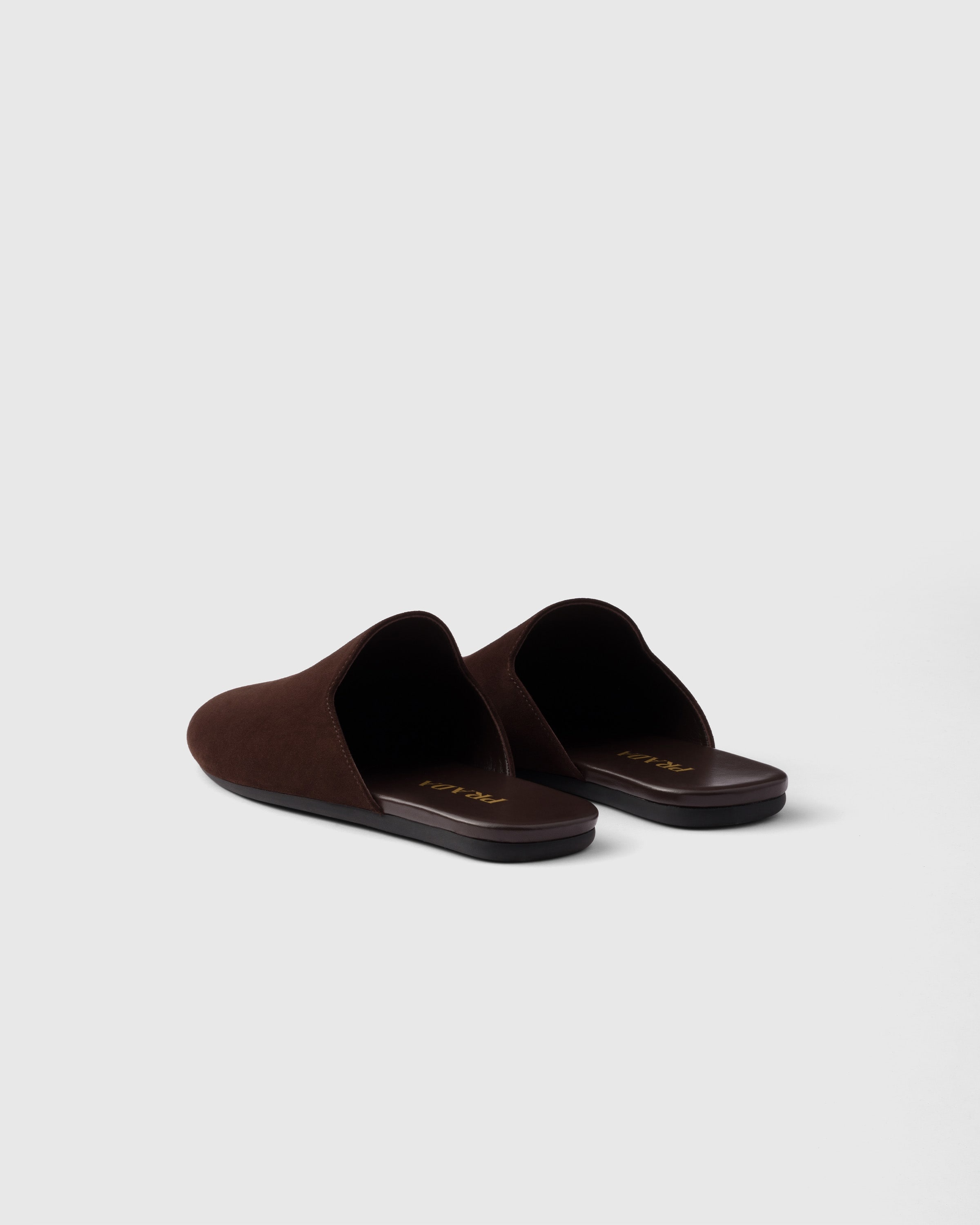 Suede mules - 5