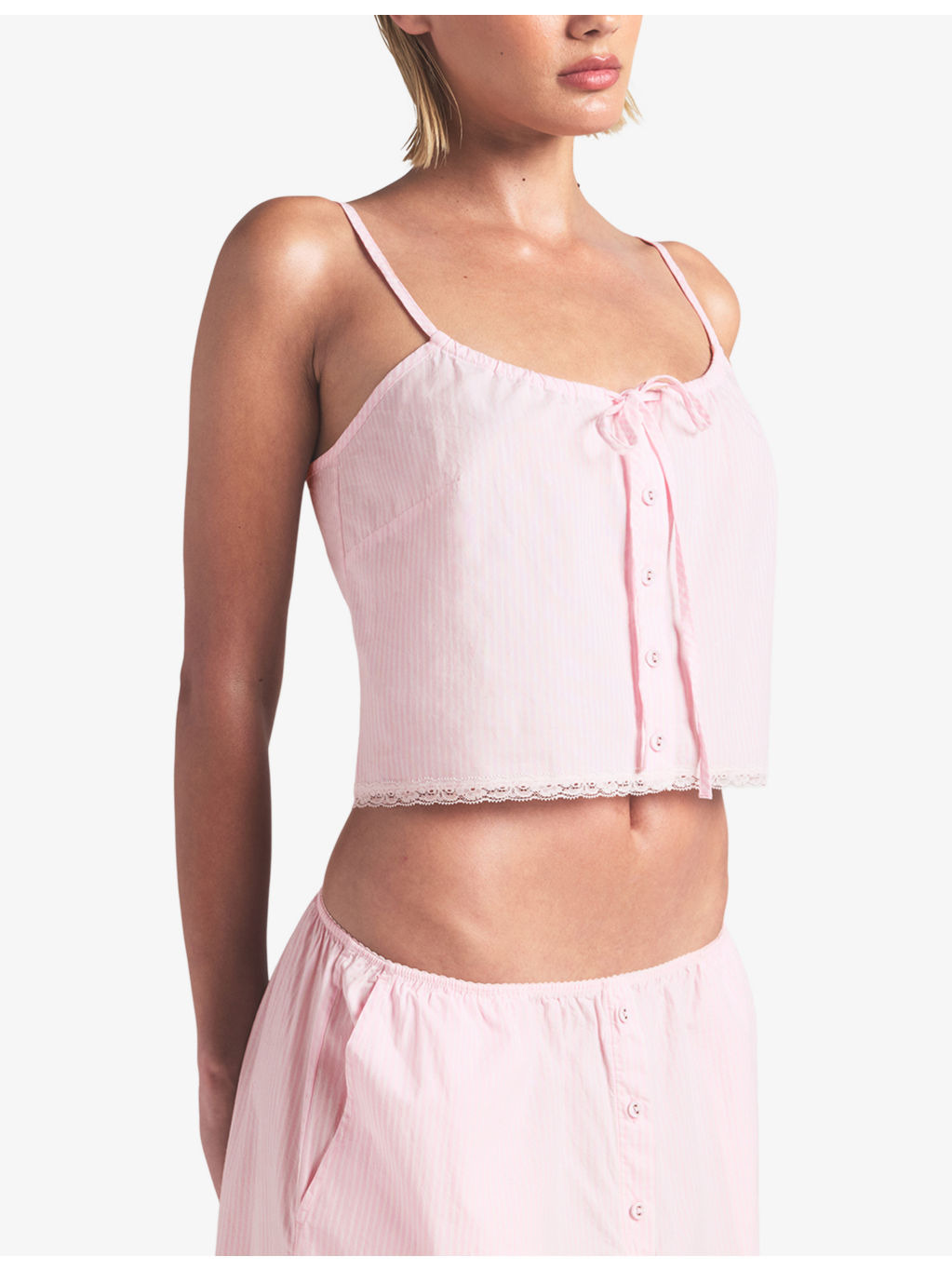 Sleep Striped Cotton Cami Top - 5
