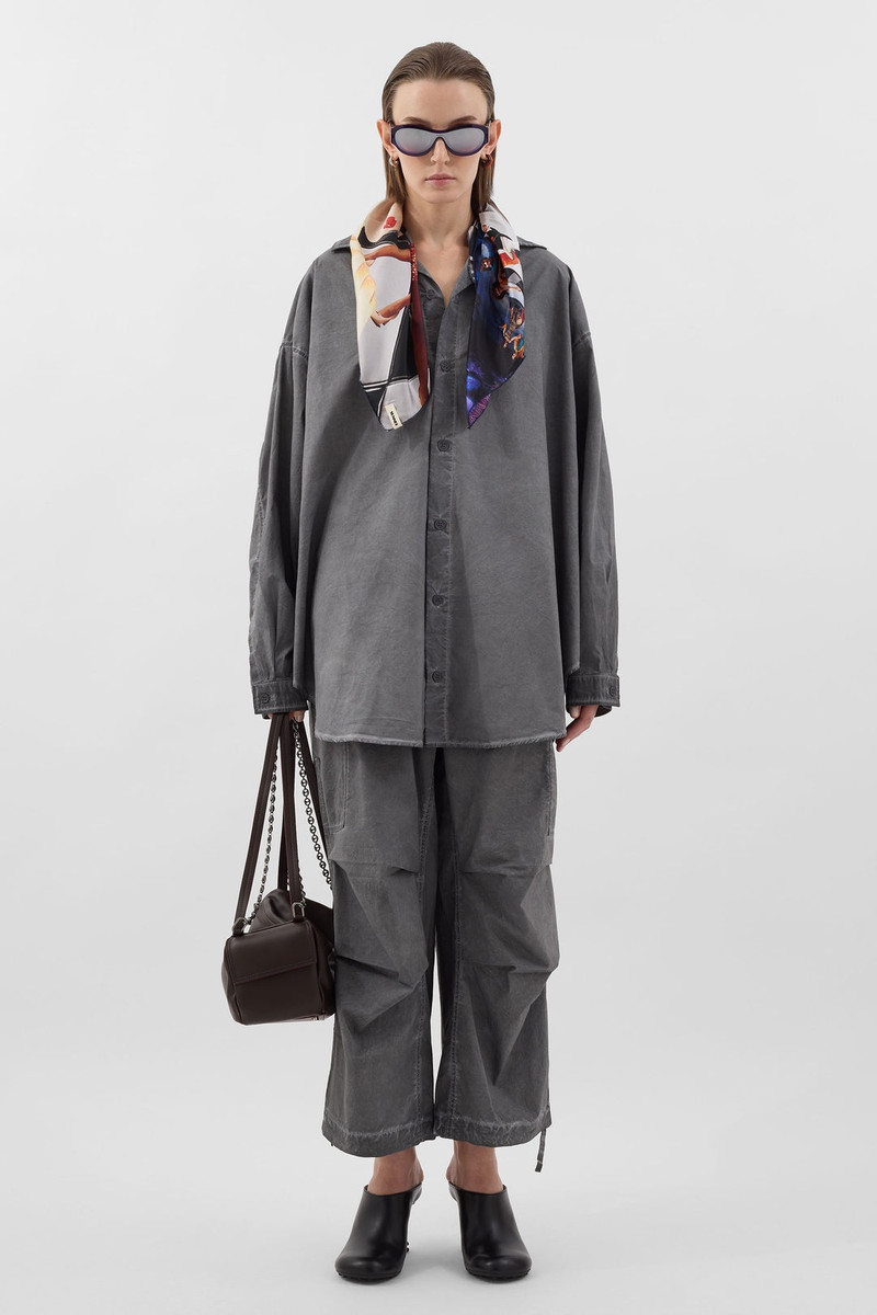 SUNNEI CARGO PANTS W COULISSE / anthracite outlook