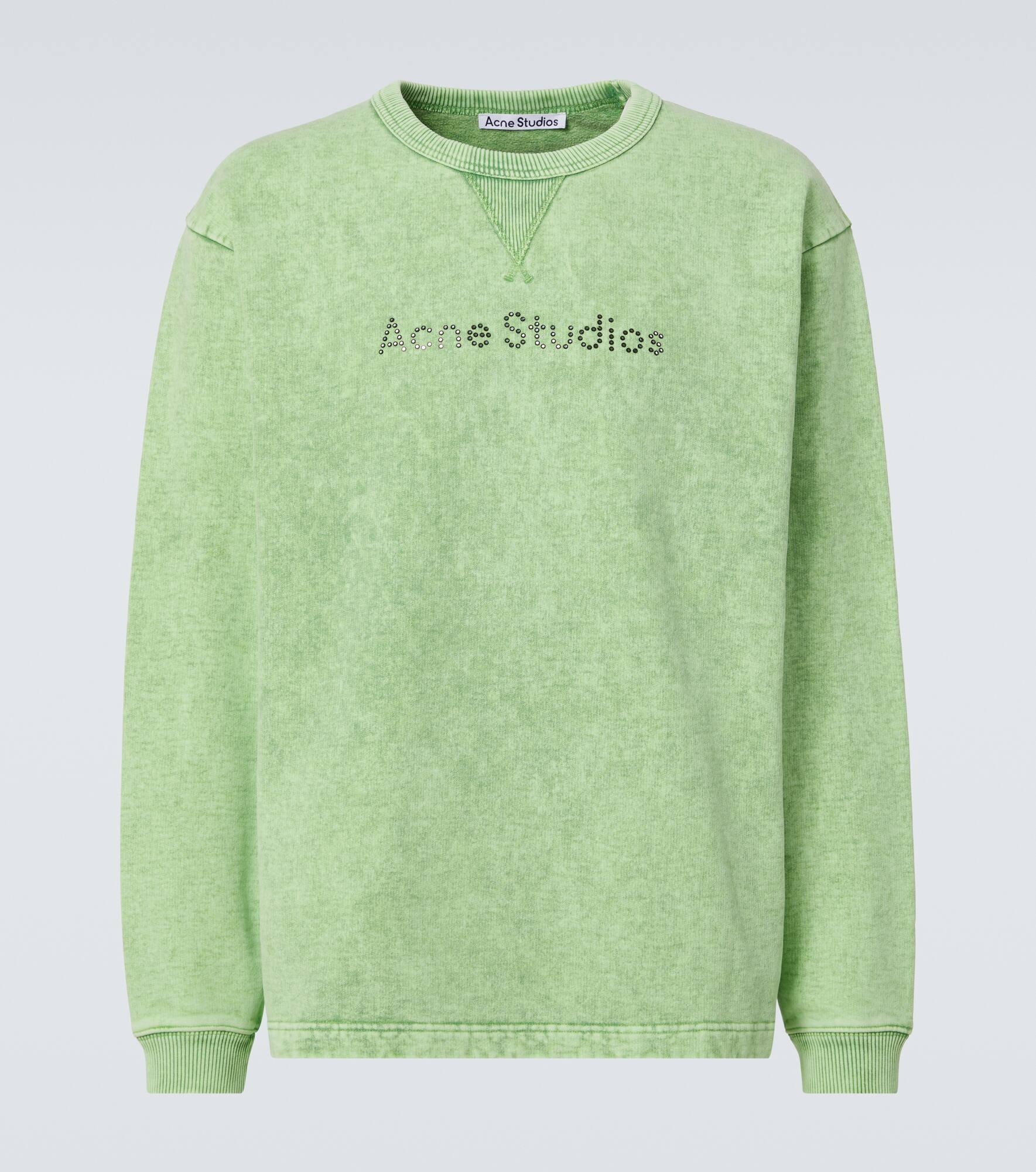 Logo cotton jersey sweatshirt - 1