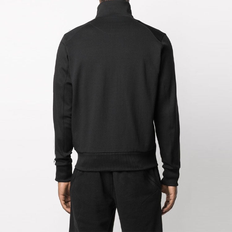 Y-3 SS21 Solid Color Stripe Sports Zipper Jacket Black H16347 - 4