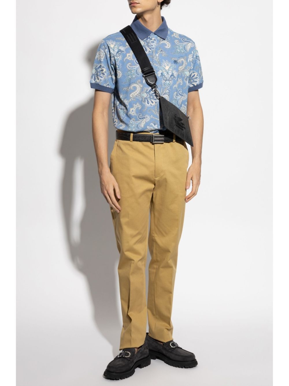 paisley-print polo shirt - 2