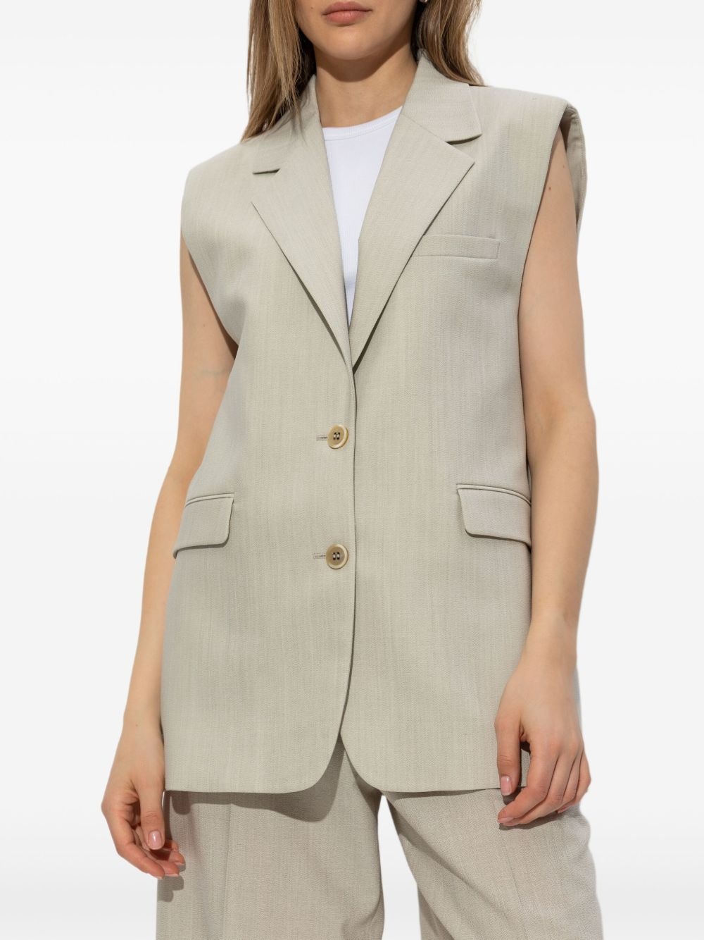 button-down gilet - 3