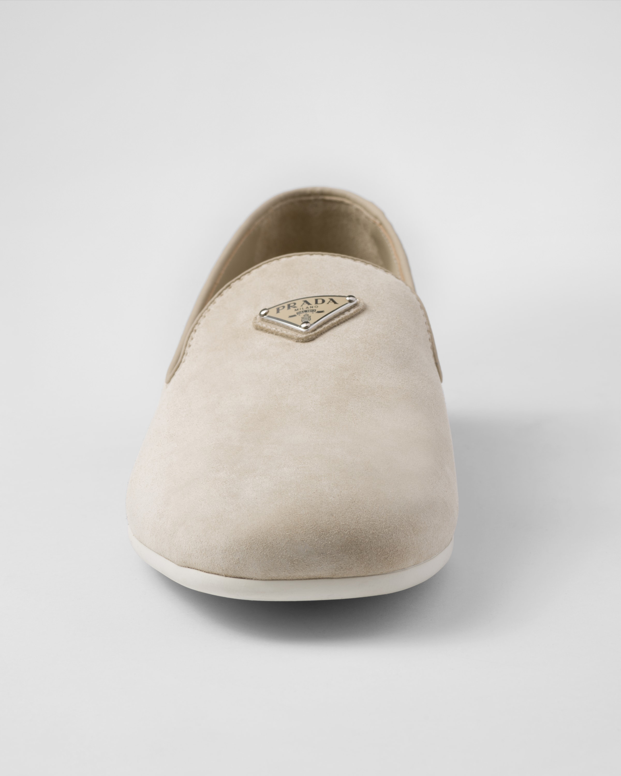 Suede slip-on shoes - 5