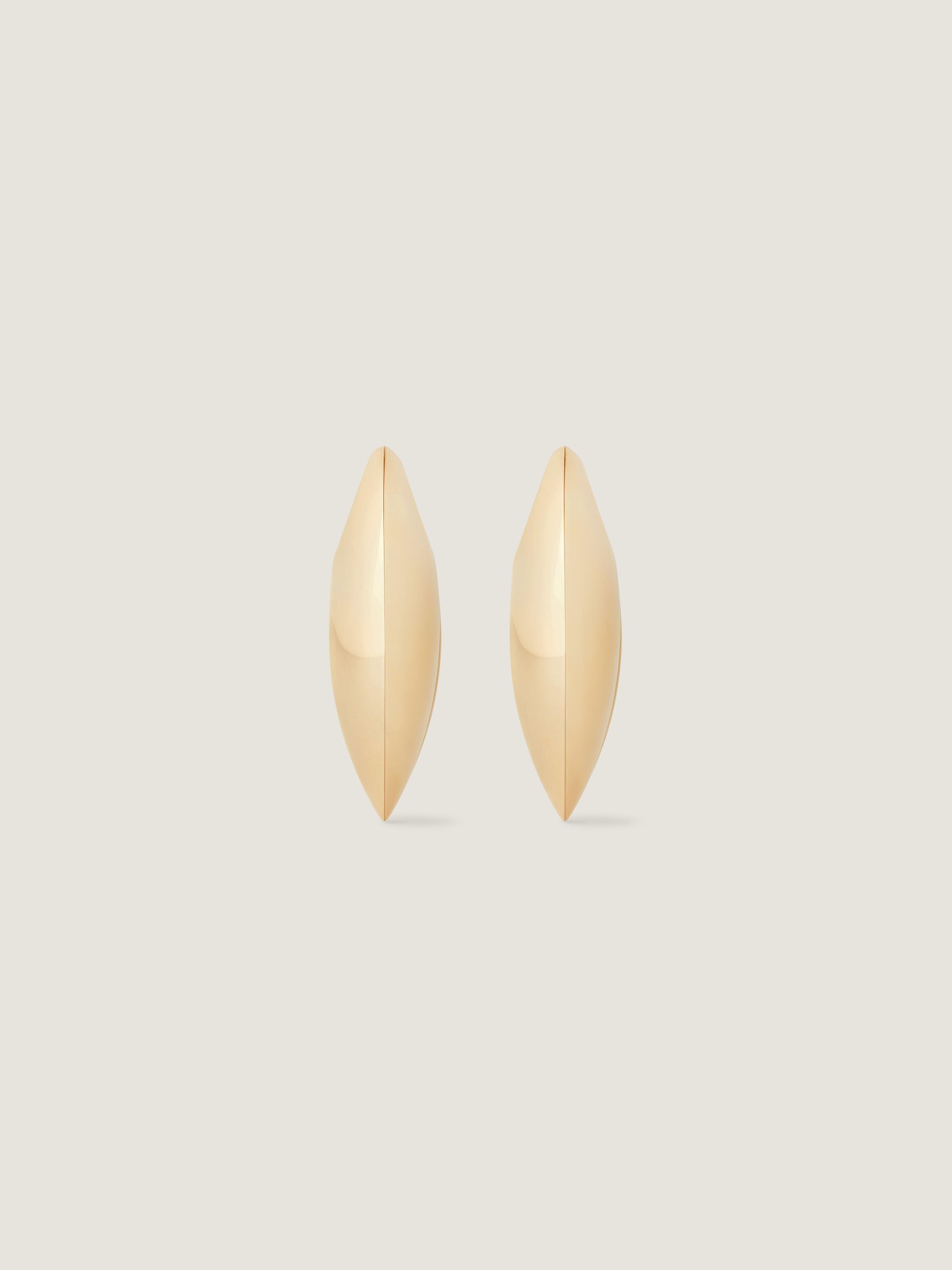 COCOON EARRINGS IN METAL - 2