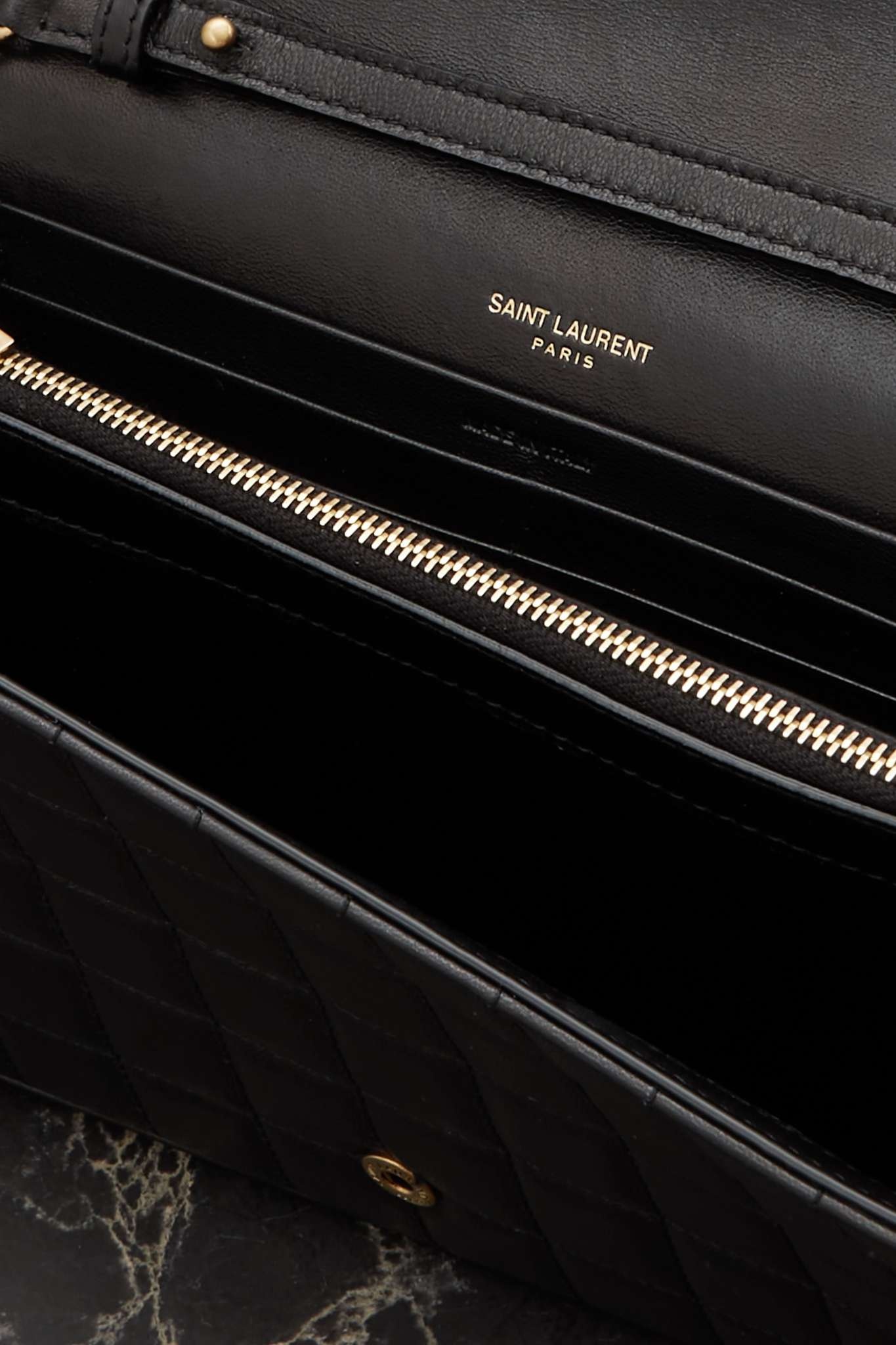 Cassandre matelassé leather shoulder bag - 5