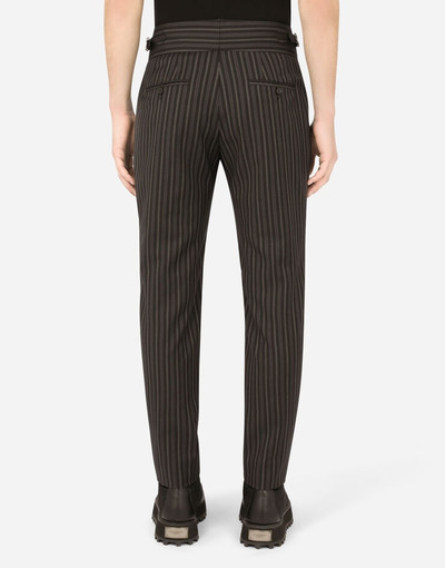 Dolce & Gabbana Pinstripe wool pants outlook