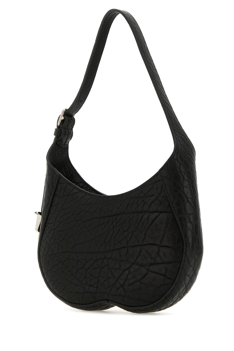 Burberry Black leather small Chess shoulder bag outlook