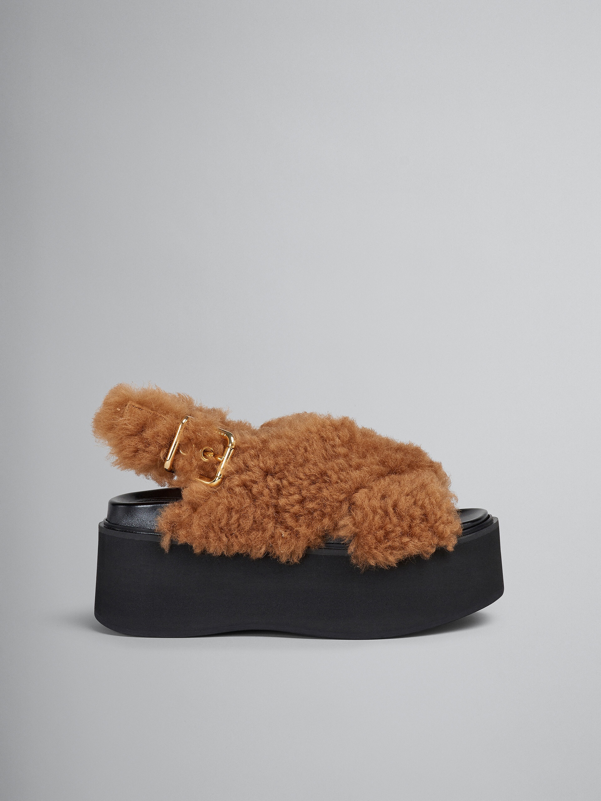 SHEARLING WEDGE - 1